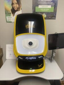 Photo of Optomap machine.